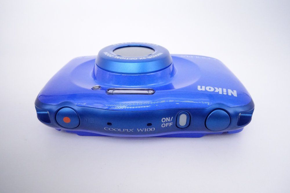 極上品】ニコン Nikon デジタルカメラ COOLPIX W100 防水 W100BL
