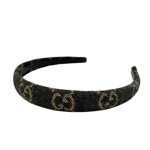 GUCCI エコウォッシュドデニム ヘアバンド GUCCI グッチ ヘアバンド デニム グッチのエコウォッシュドGGデニム