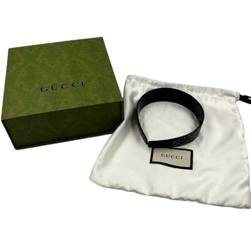GUCCI グッチ クリスタル カチューシャ グッチシマ - メルカリ