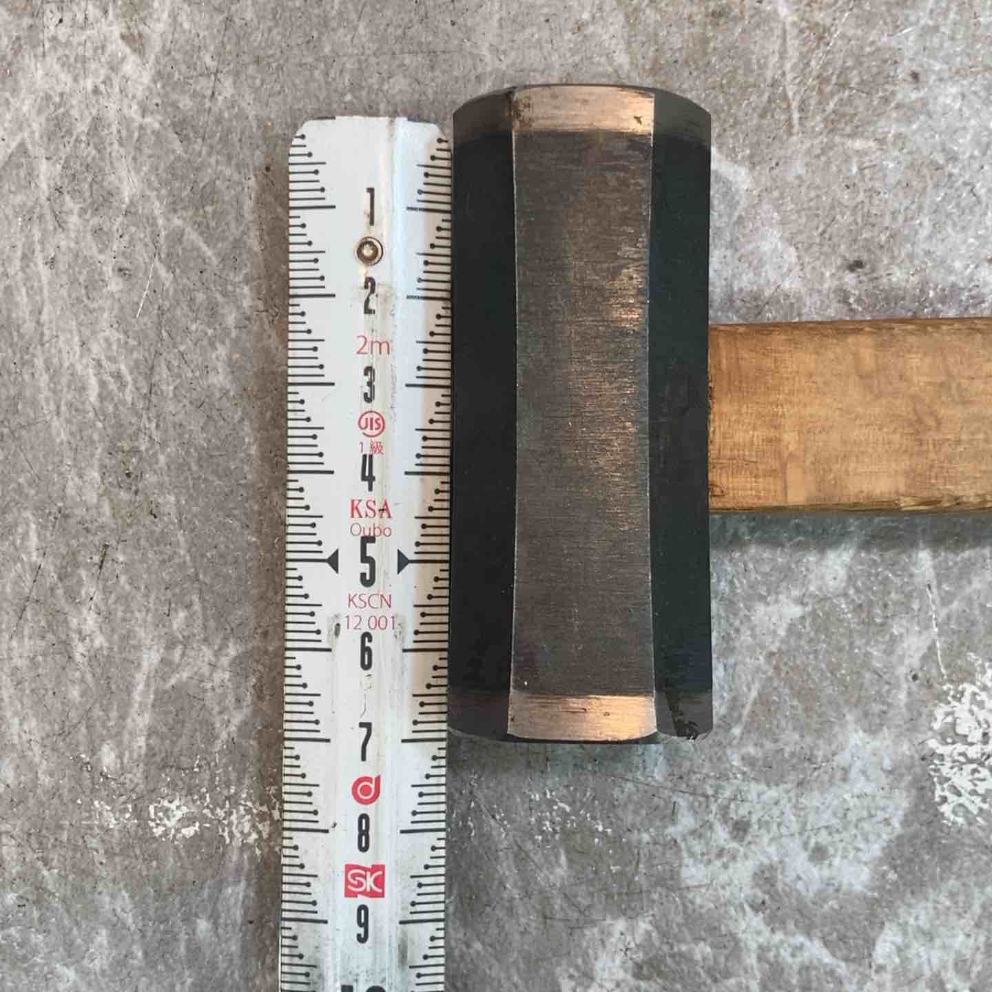  玄能 幸三郎 八角 黒仕上げ 約414 g その他 特殊工具