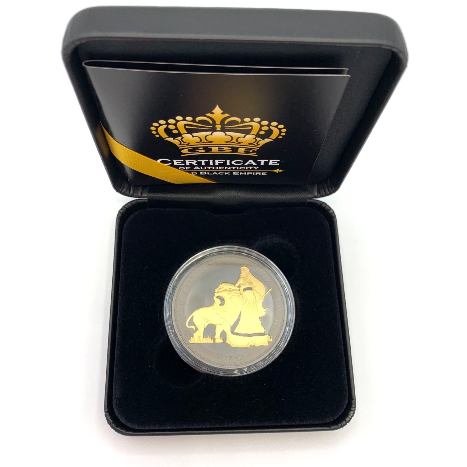 ★最終値下★2020 セントヘレナ　ウナとライオンGBE 限定銀貨 No.167 2020 セントヘレナ ウナとライオンGBE 限定銀貨 No.167 - メルカリ