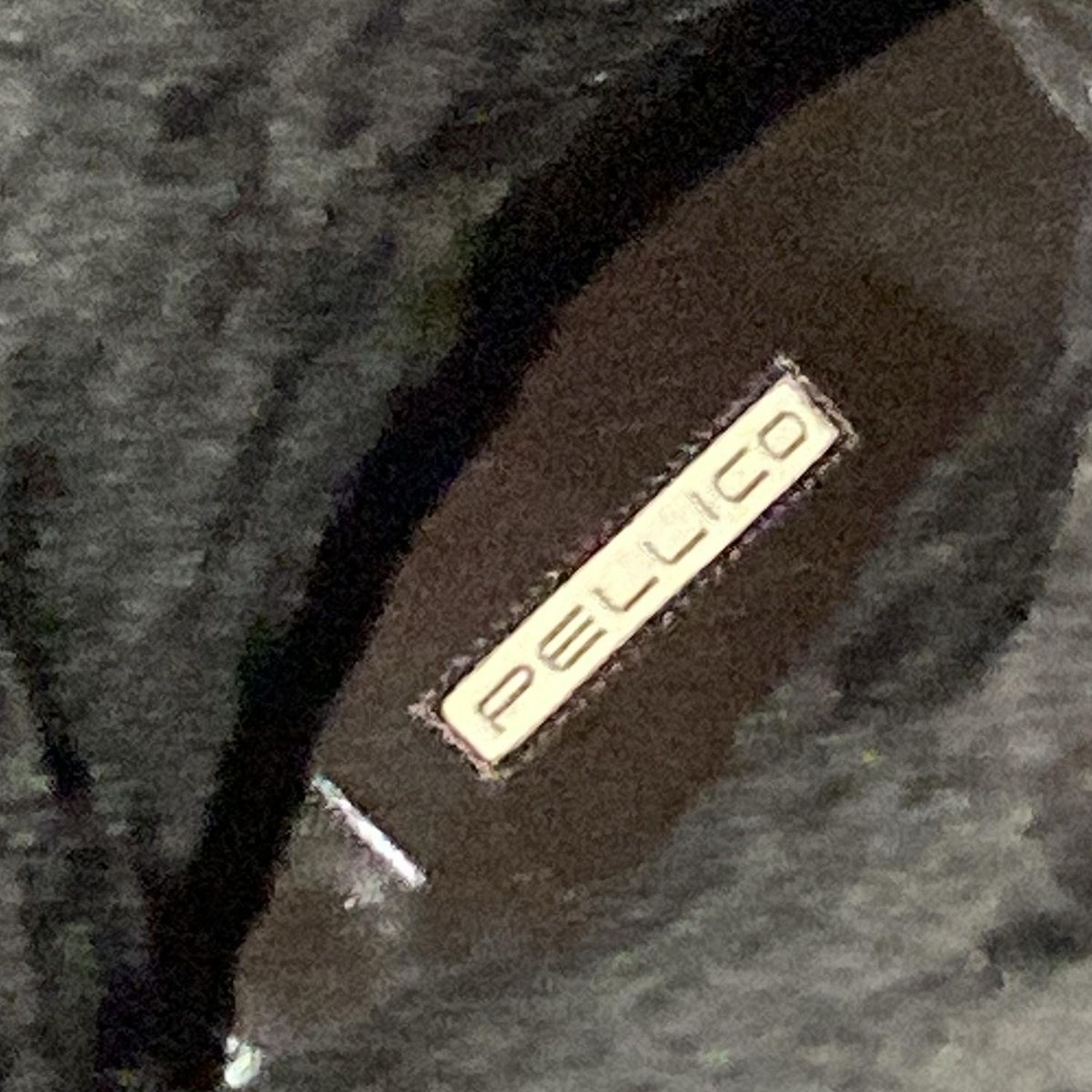  PELLICO ペリーコ ロングブーツ 38 1|2 レディース - ダークブラウン レザー ロングブーツ ブーツ