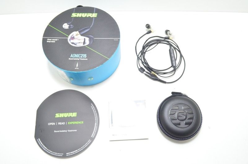 シュア SHURE クリア UNI-A リモコンマイク付き イヤホン