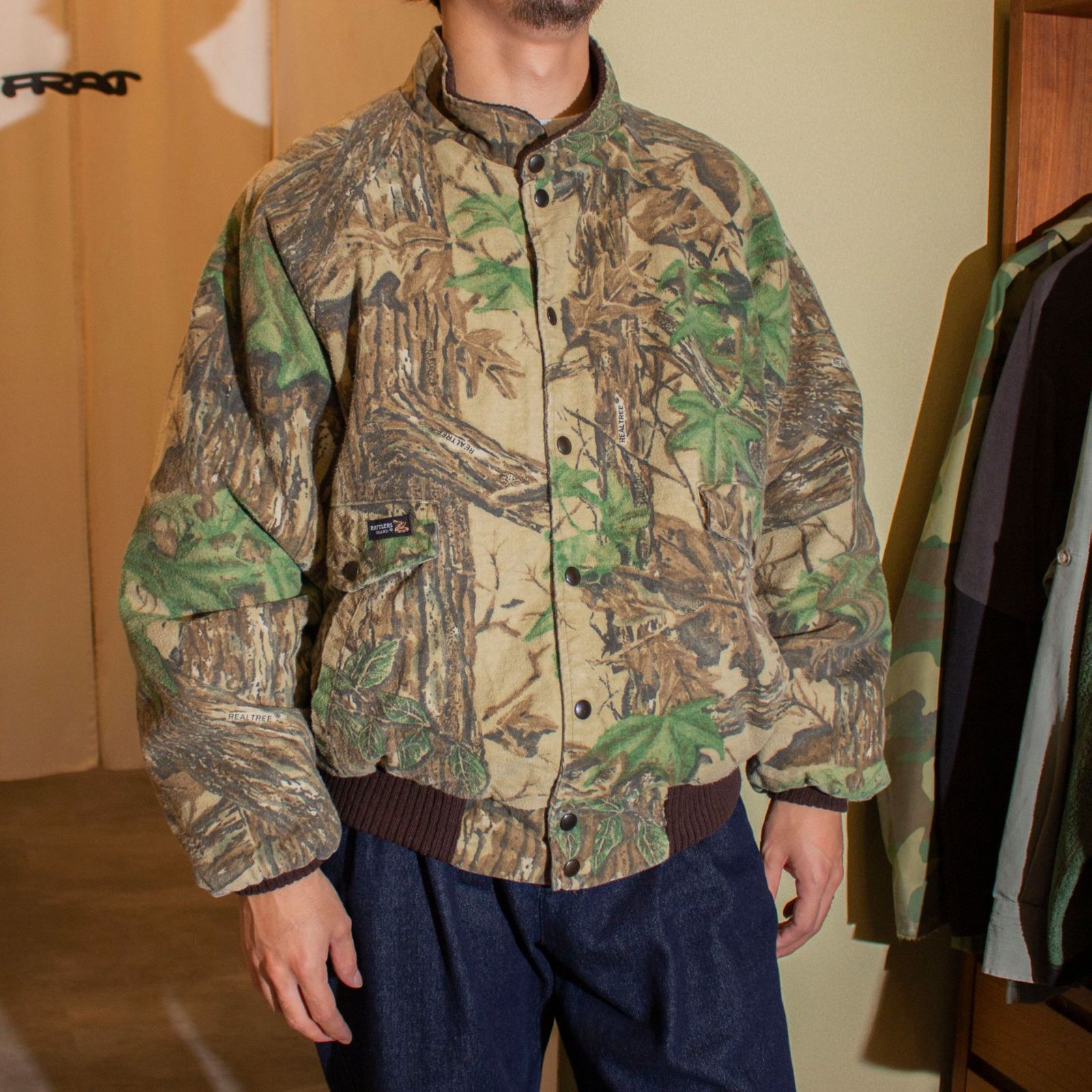 Rattlers Brand 90's RealTree Camo Quilted Jacket Made in U.S.A.