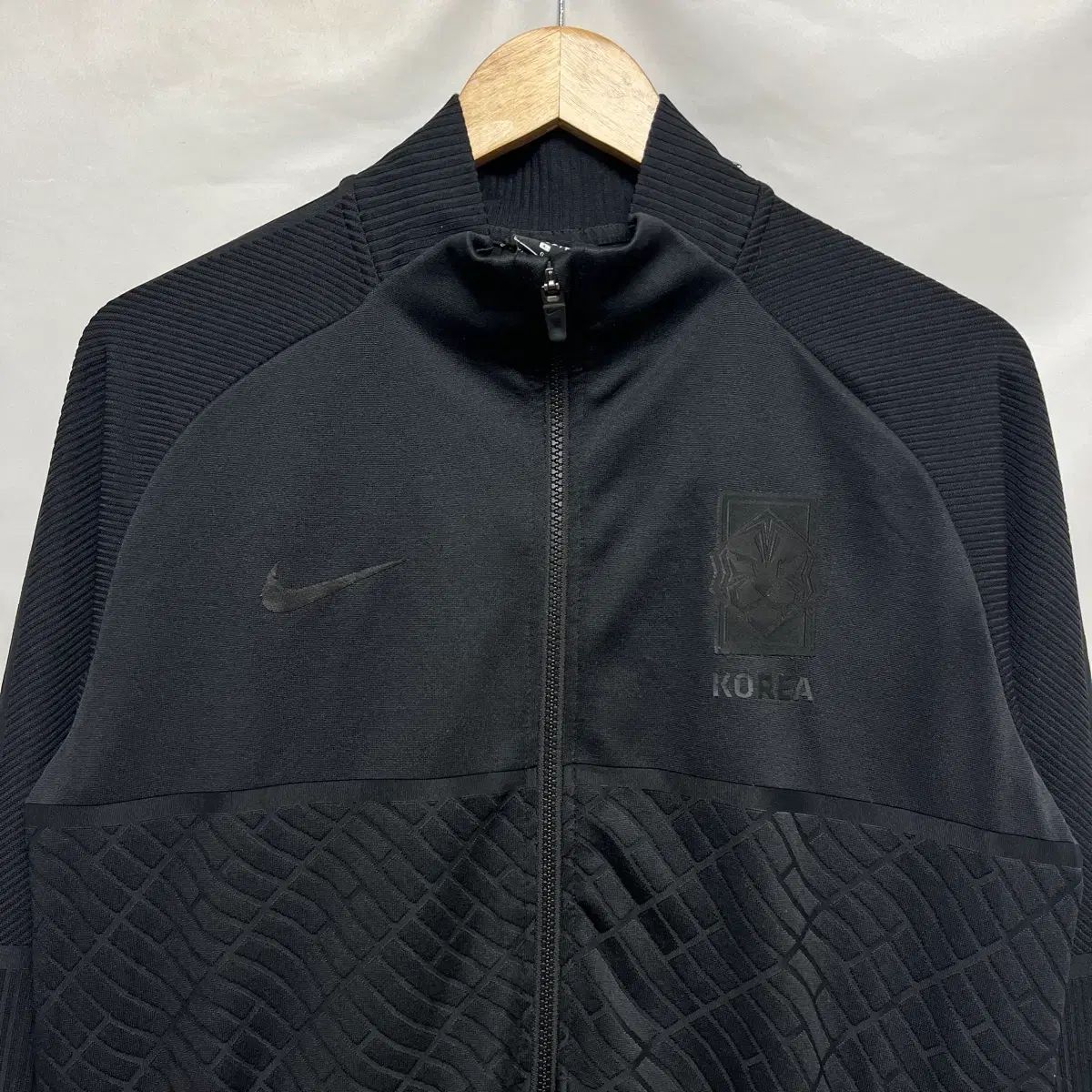 L ナイキ 韓国 サッカー 韓国国家代表 20-21 トレーナー ブラック ジップアップ ジャケット