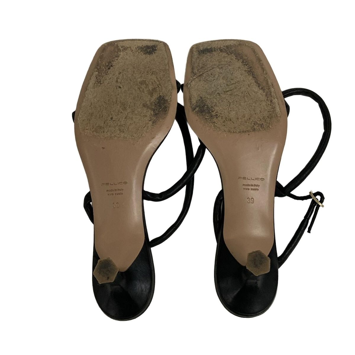 PELLICO(ペリーコ) サンダル 39 レディース - 黒 レザー - メルカリ