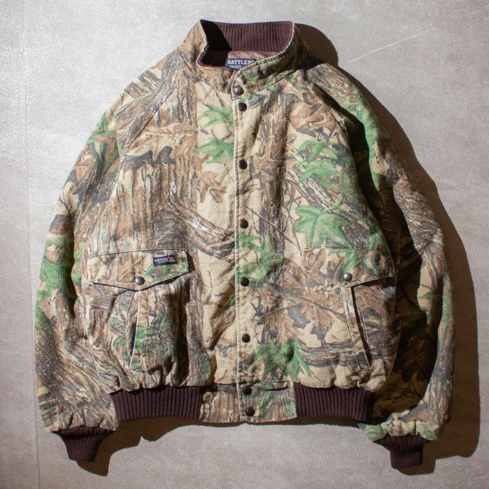 Rattlers Brand 90's RealTree Camo Quilted Jacket Made in U.S.A.