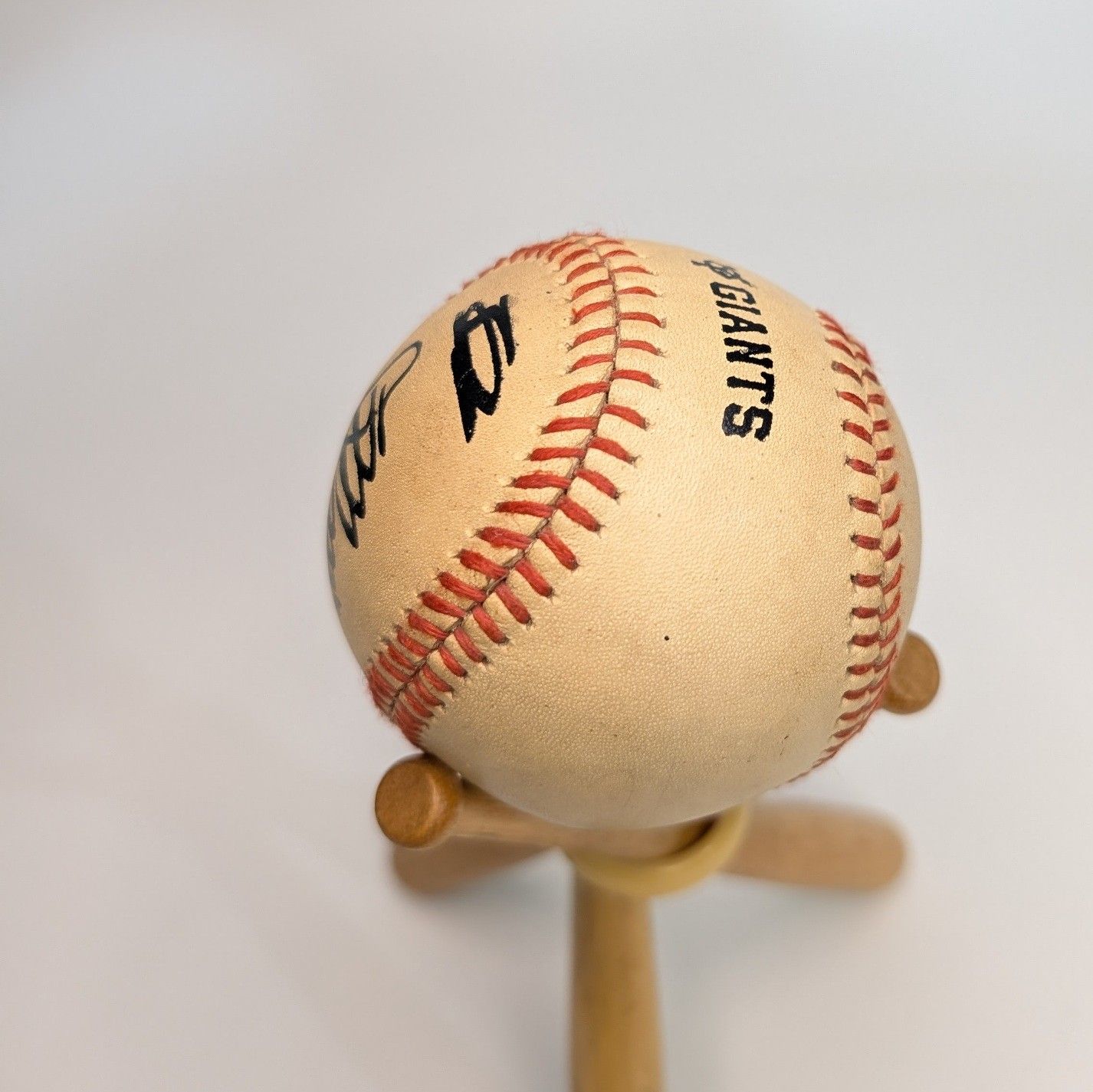 王貞治 サインボール ミニバット ボールたて 1977 - メルカリ