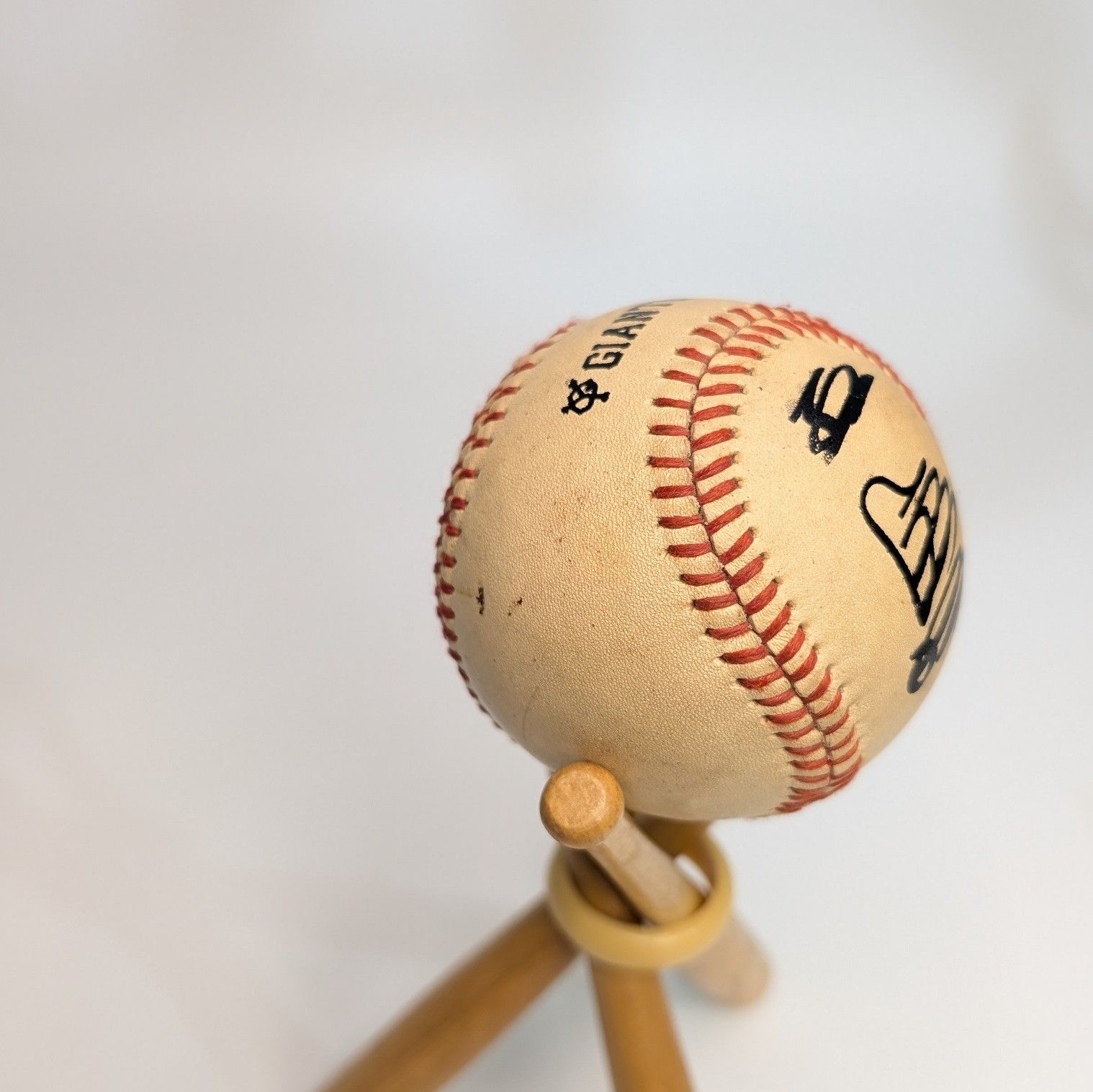 王貞治 サインボール ミニバット ボールたて 1977 - メルカリ