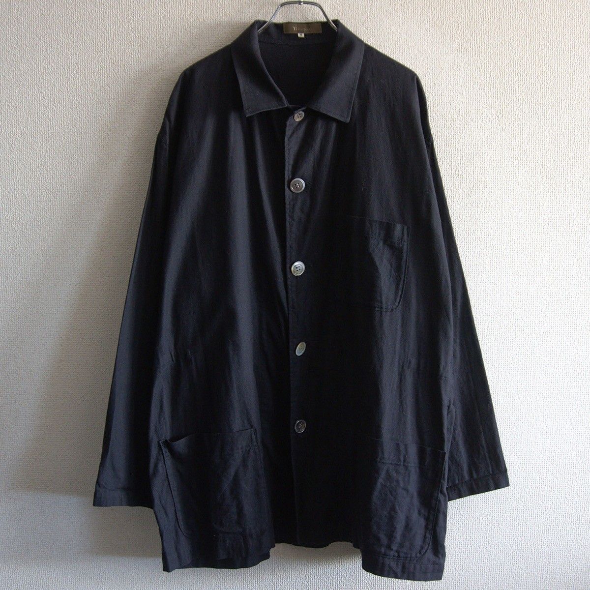 美品】Y's for men【カバーオール シャツジャケット】M YOHJI YAMAMOTO