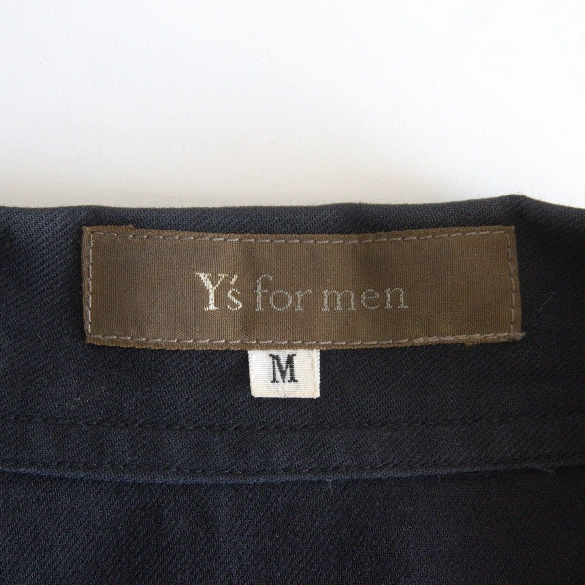 美品】Y's for men【カバーオール シャツジャケット】M YOHJI YAMAMOTO