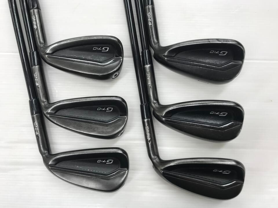 ピン G710 ALTA DISTANZA BLACK 40 アイアンセット 中古【最短即日発送