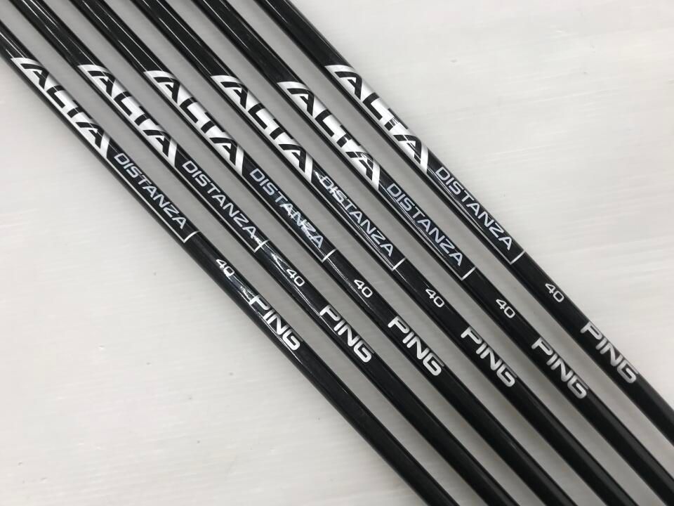 ピン G710 ALTA DISTANZA BLACK 40 アイアンセット 中古【最短即日発送