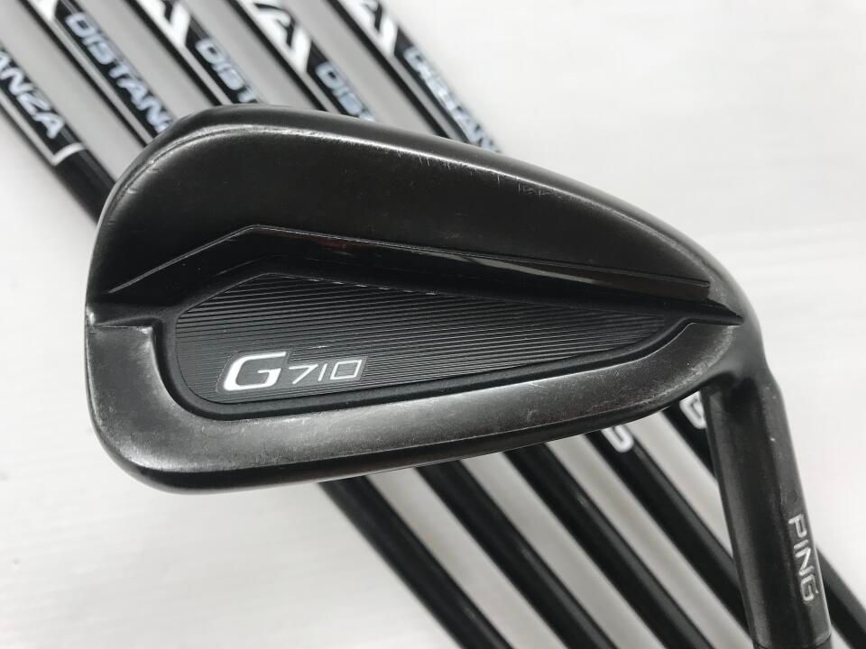 ピン G710 ALTA DISTANZA BLACK 40 アイアンセット 中古【最短即日発送