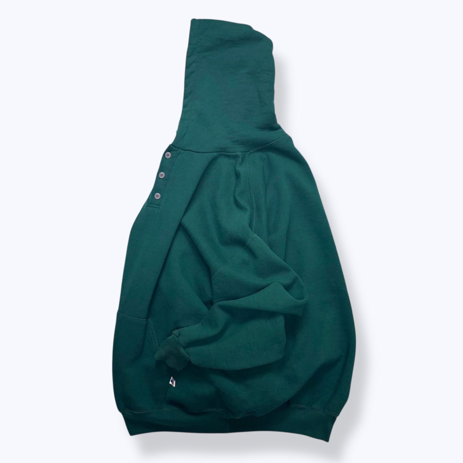 90s RUSSELL ATHLETIC Henry Neck Parka Made in USA 【XXL】 90年代 