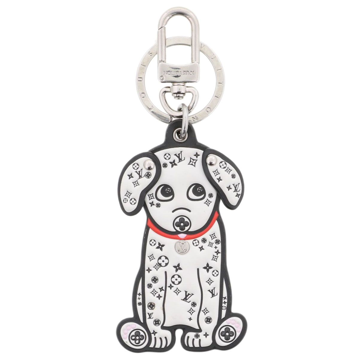 LOUIS VUITTON ルイ ヴィトン キーホルダー M 00746 ユニセックス レザー ホワイト