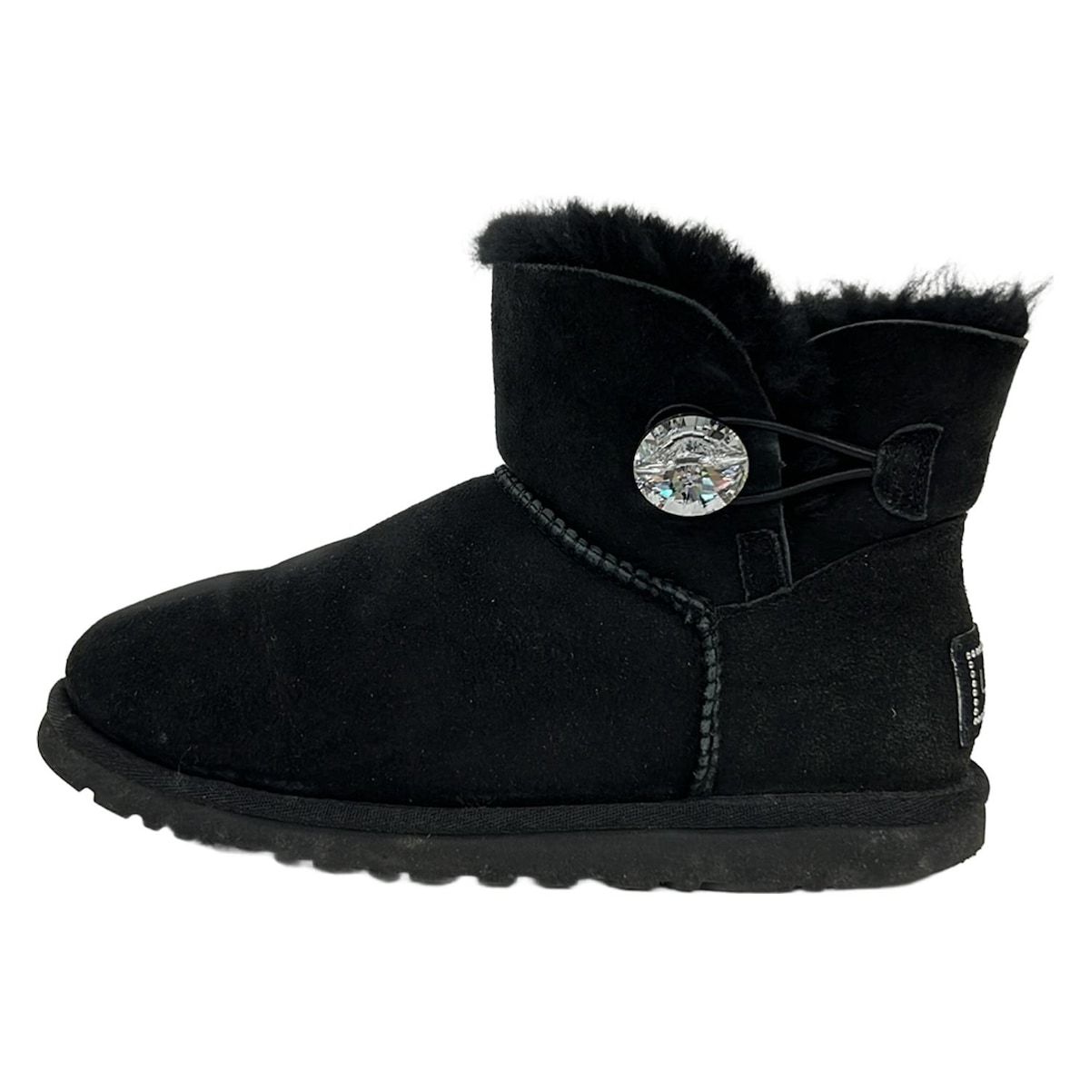 UGG(アグ) ショートブーツ 23 レディース ミニベイリーボタン ブリング