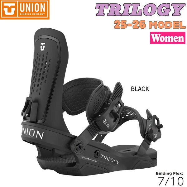 25 26 ユニオン トリロジー UNION TRILOGY モデル 女子 レディース カービング フリースタイル