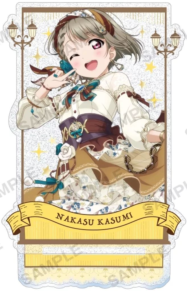 中古】アクリルスタンド・アクリルパネル 中須かすみ 特大アクリル