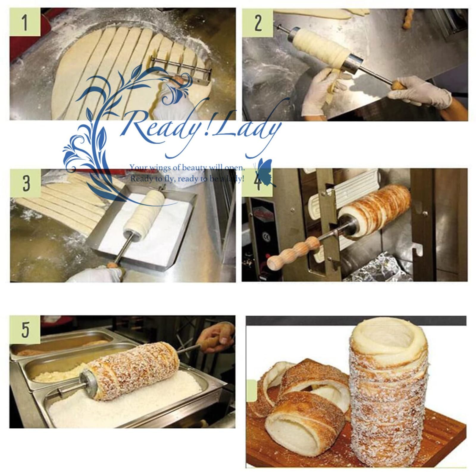 1500 W商業煙突ケーキマシン