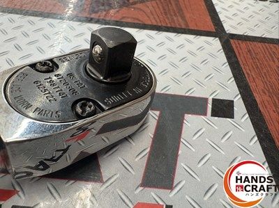  Snap on スナップオン FKF 80 A フレックスラチェット 差込角 3 8インチ 9 5 mm ハンズクラフ ラチェットハンドル スパナ レンチ