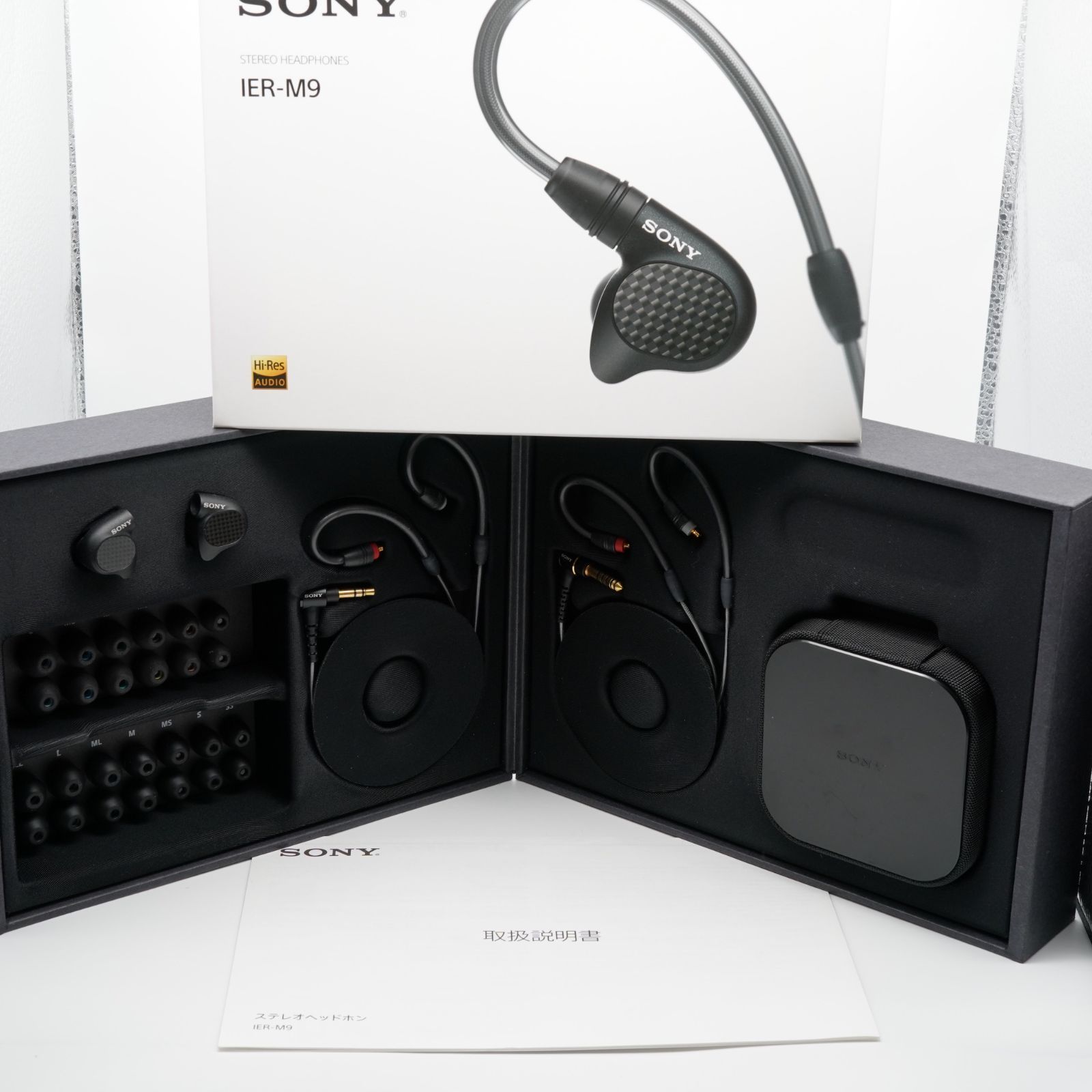 ほぼ SONY ソニー IER-M 9|Q あると嬉しい元箱 取説 付属品完備付