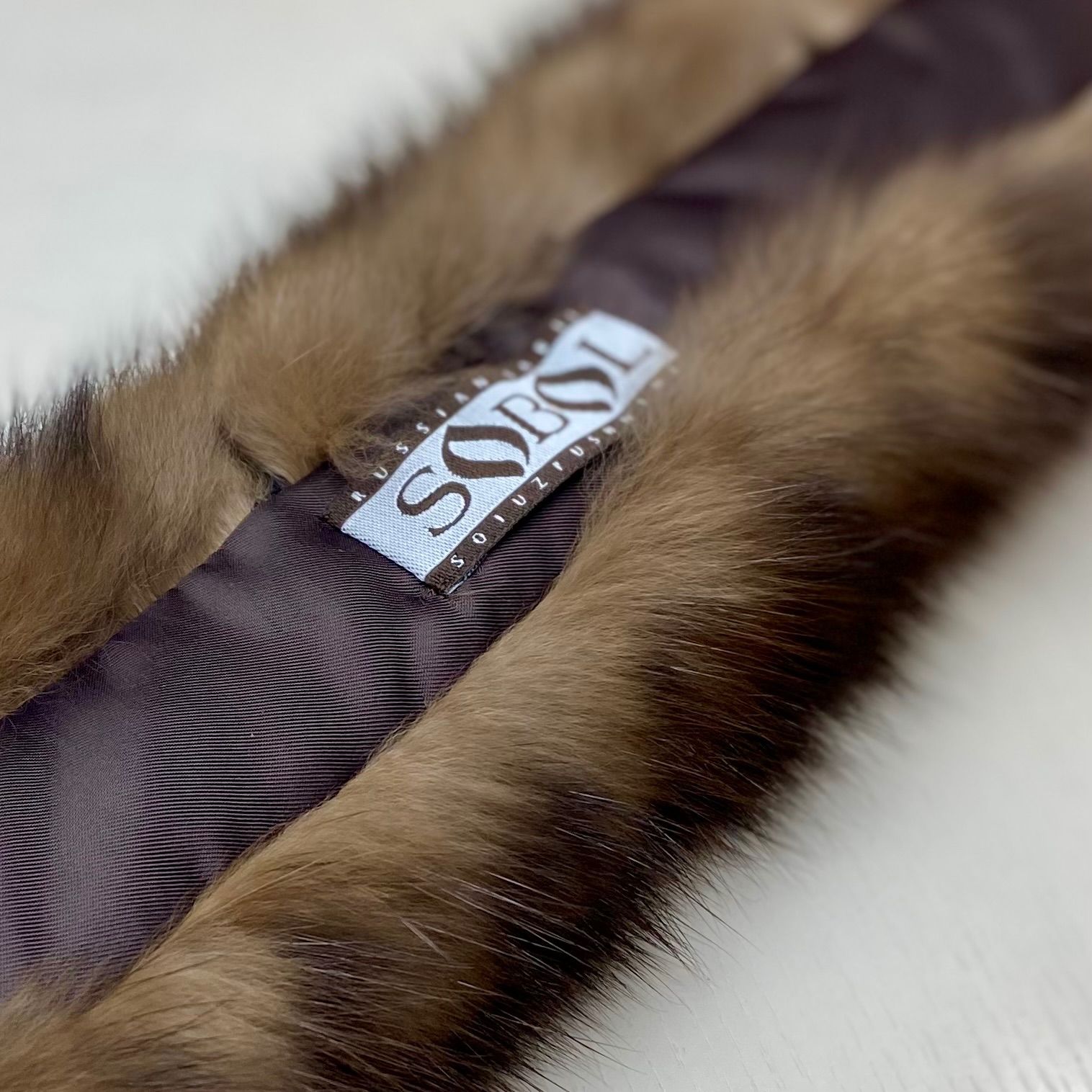 クリスマスフェア🎄🎁✨ 超高級！ロシアンセーブルリボンマフラー*毛皮