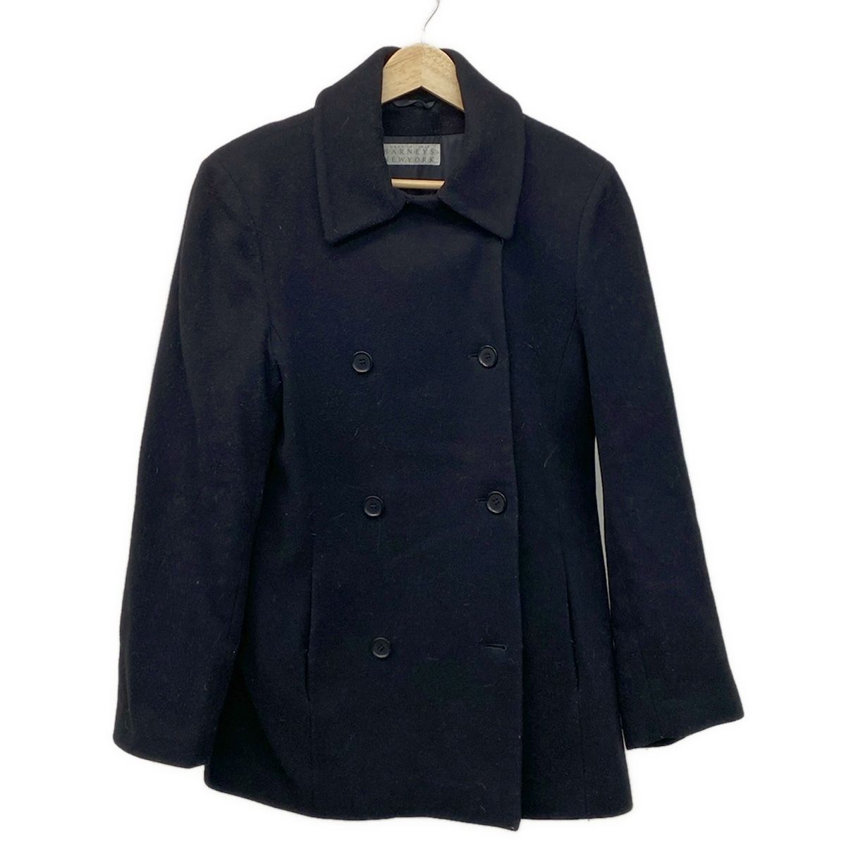 バーニーズ Pコート サイズ40 M レディース - 黒 長袖|秋|冬