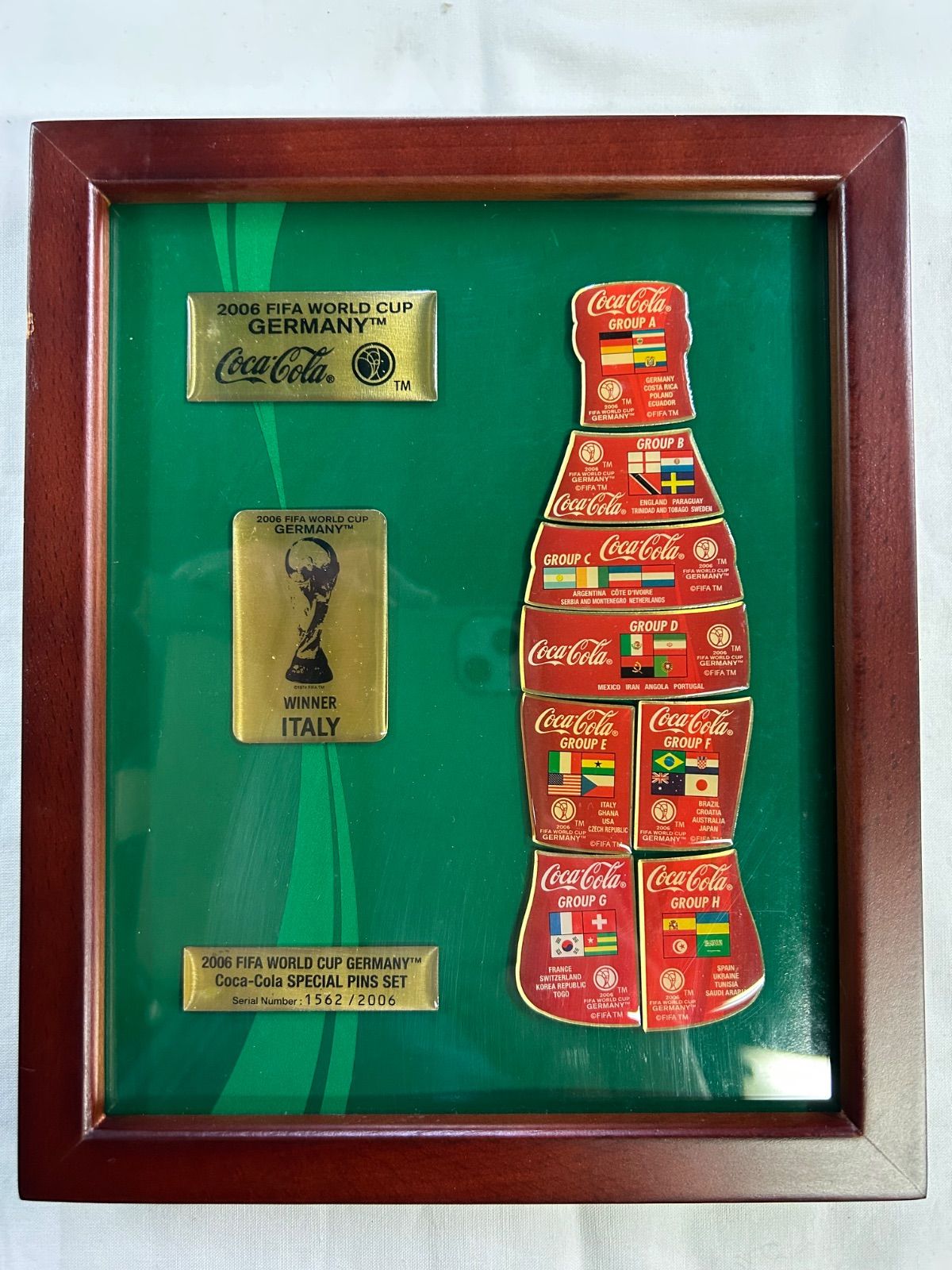 2006 FIFA WORLD CUP コカコーラスペシャルピンズセット【店舗管理番号