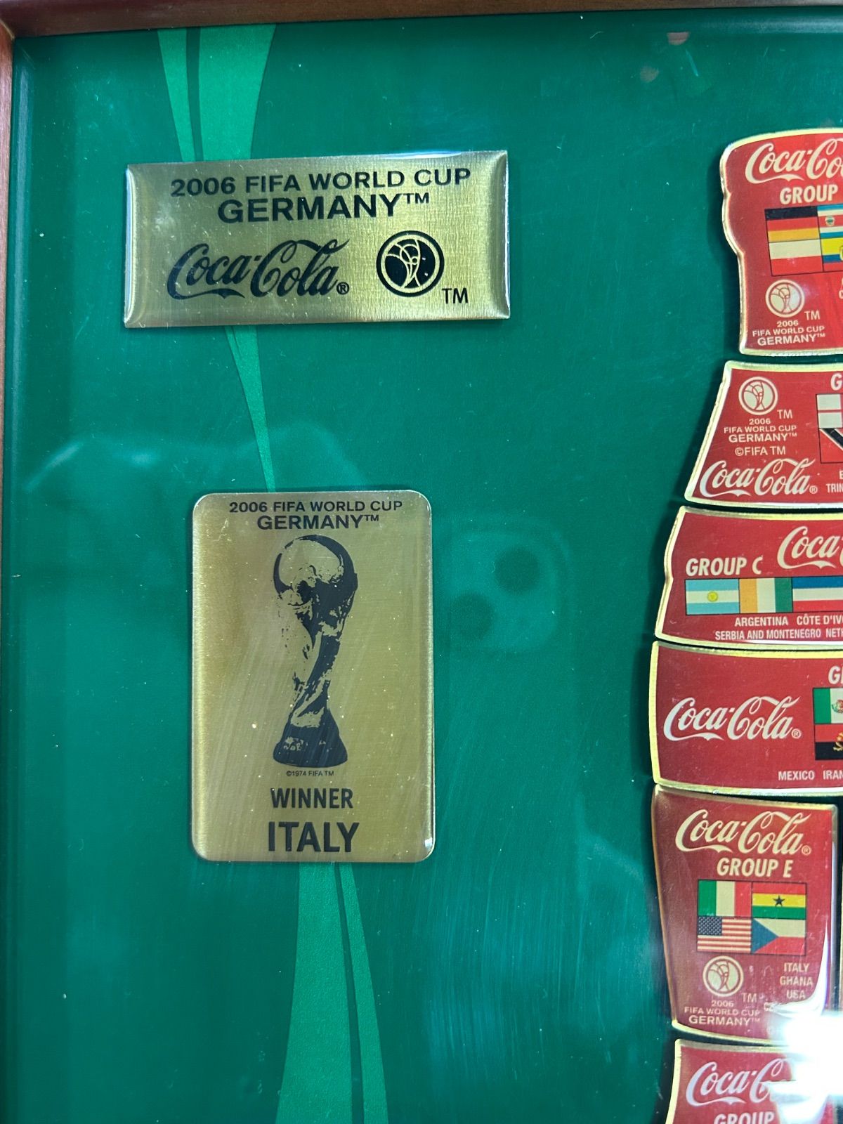 2006 FIFA WORLD CUP コカコーラスペシャルピンズセット【店舗管理番号
