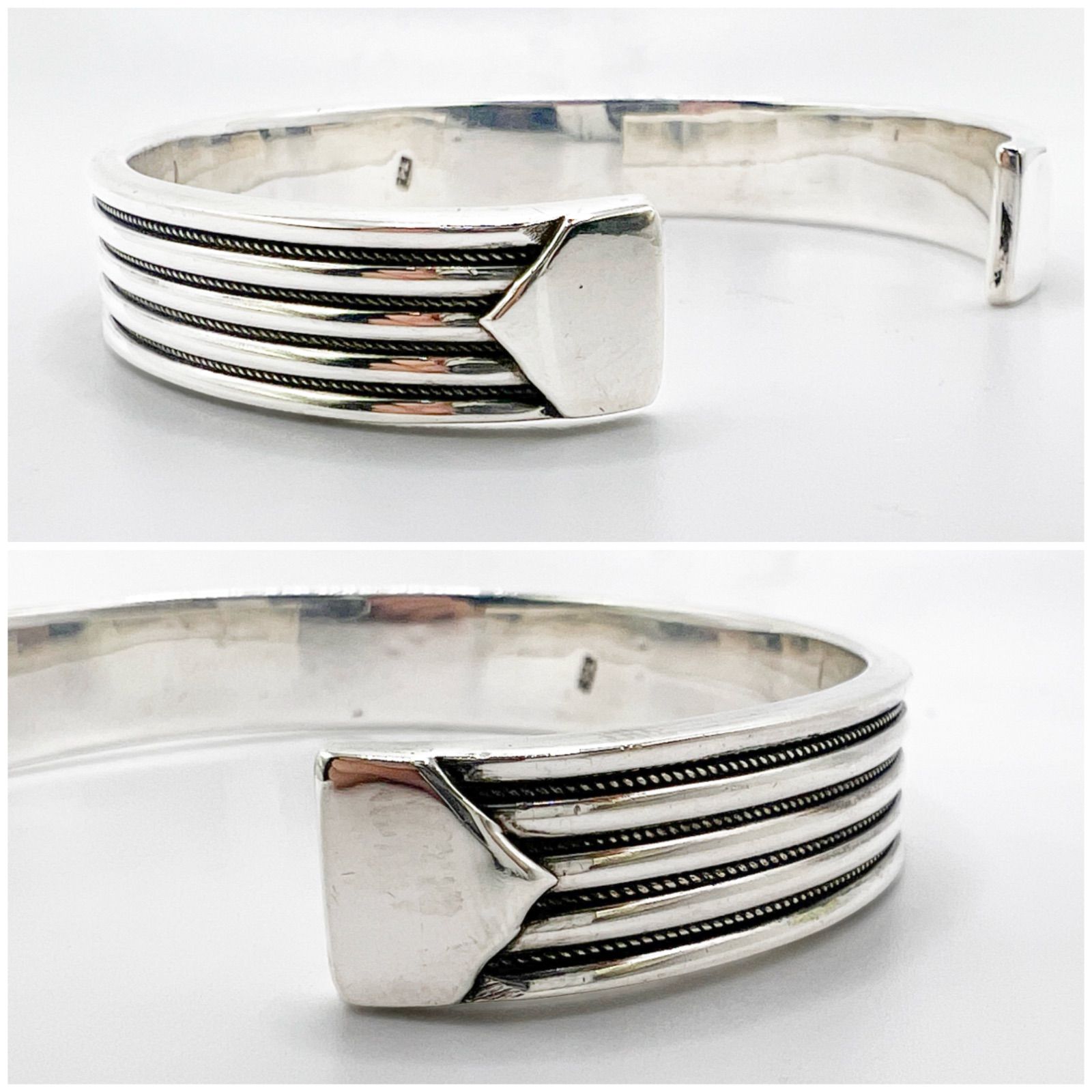 エッジプレートバングル