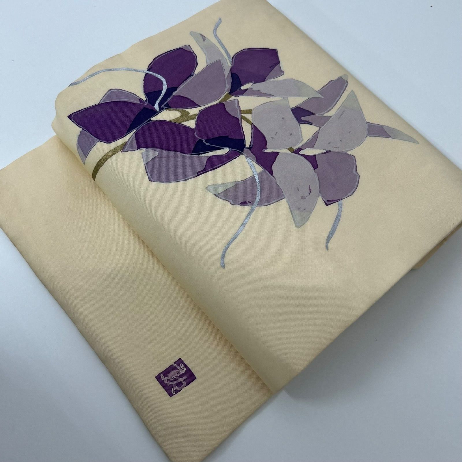 名古屋帯 正絹 塩瀬 作家物 染めの花 九寸 MA-1925 - メルカリ