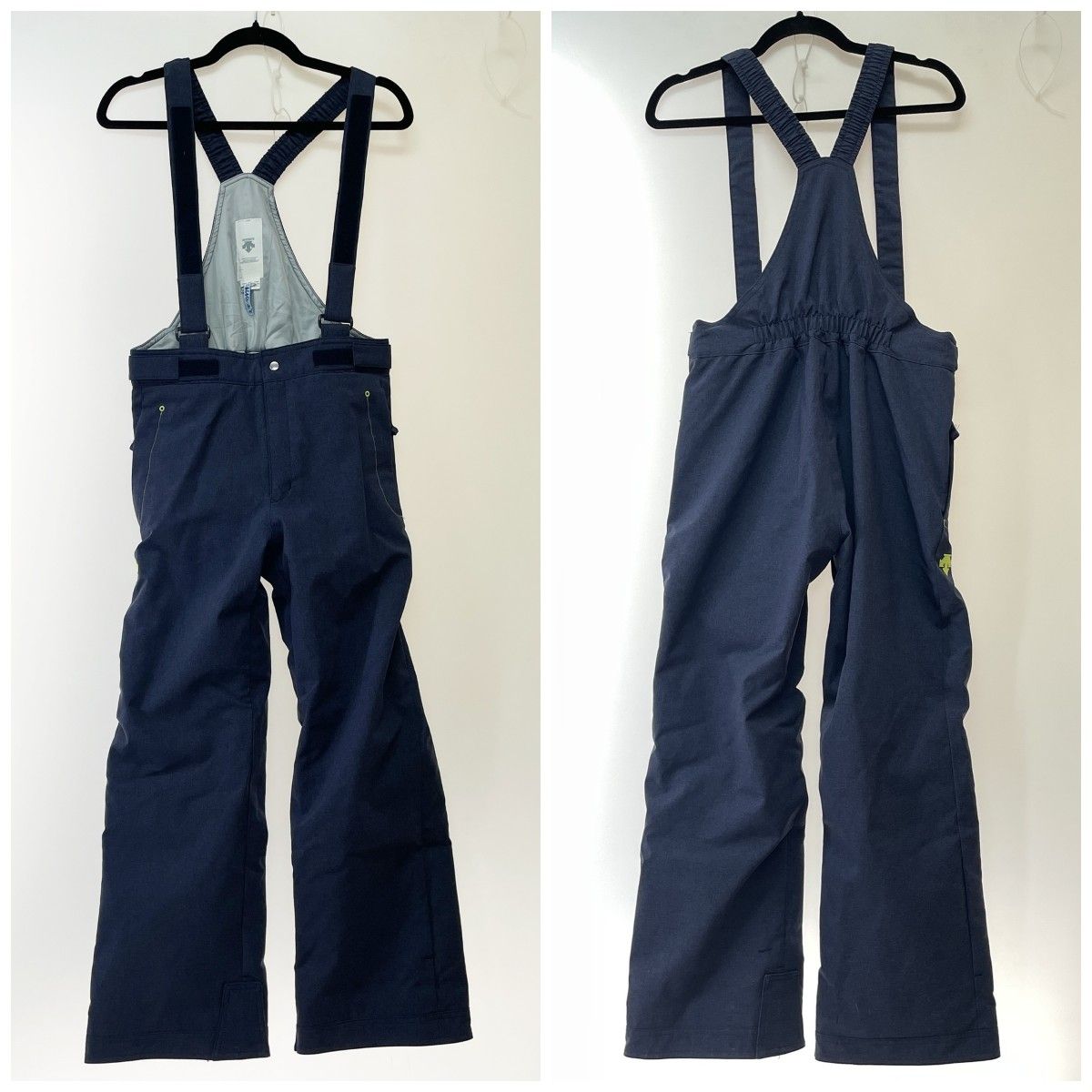 〇〇 デサント スキーウェア上下セット 150 cm ネイビー×イエロー ウェア(子ども用) スキー ウィンタースポーツ