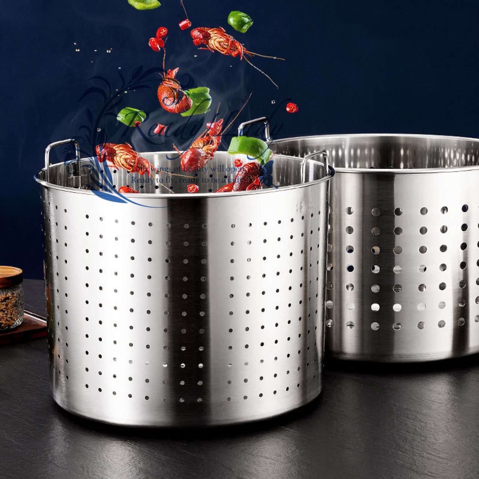 ストレーナーバスケット付き