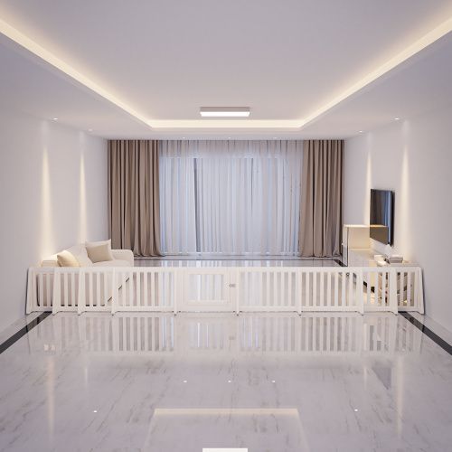  直線長さ551 cm ベビーゲート パーテーション ドア付き ベビーガード 自立式 キッズパーテーション 変形 L字 コ字 一直線 簡単設置 セーフティガード リビング 赤ちゃん 間仕切り ベビーフェンス 柵 ベビーゲート ベビー用セーフティグッズ