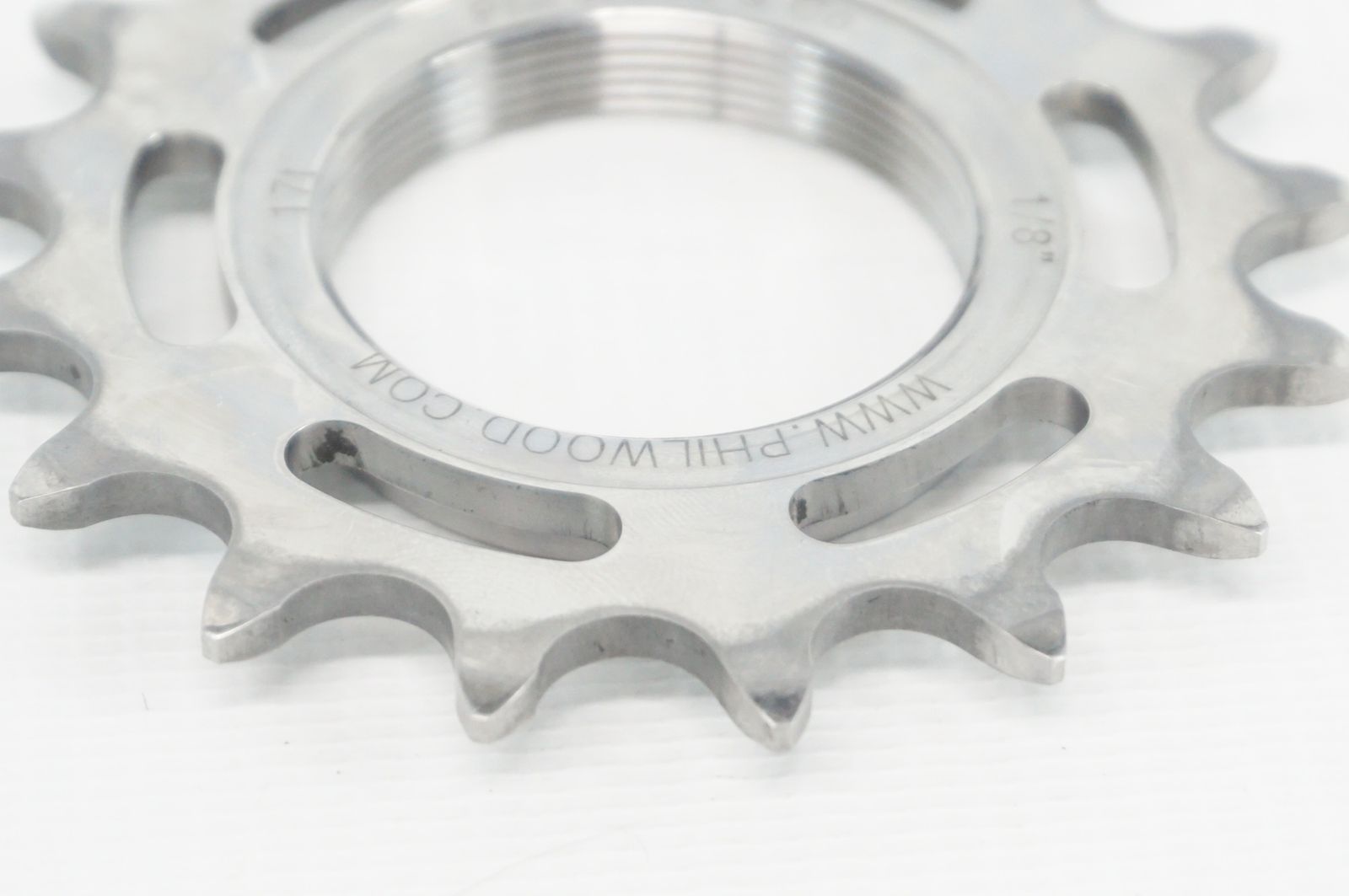 PHIL WOOD 「フィルウッド」 TRACK COG 17T 1/8 コグ / バイチャリ阪急