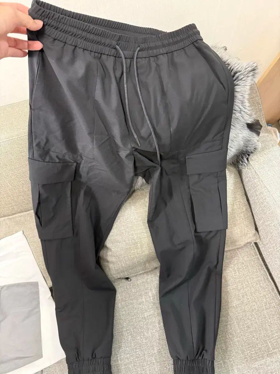ジュンジェイ カーゴ ジョガーパンツ ブラック ストア 46