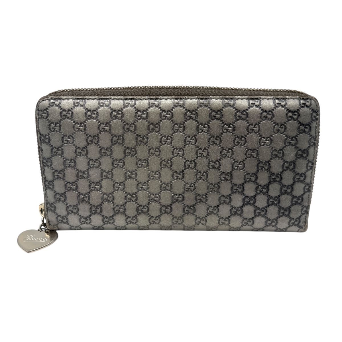 ⚫︎BBK⚫︎ページ ♪3612 GUCC グッチシマ 長財布 278566 ラウンドファスナー ハート