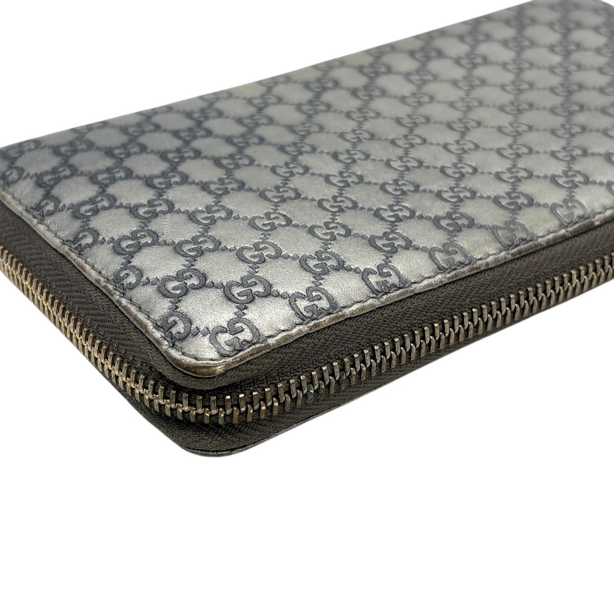 ♪3612 GUCC グッチシマ 長財布 278566 ラウンドファスナー ハート