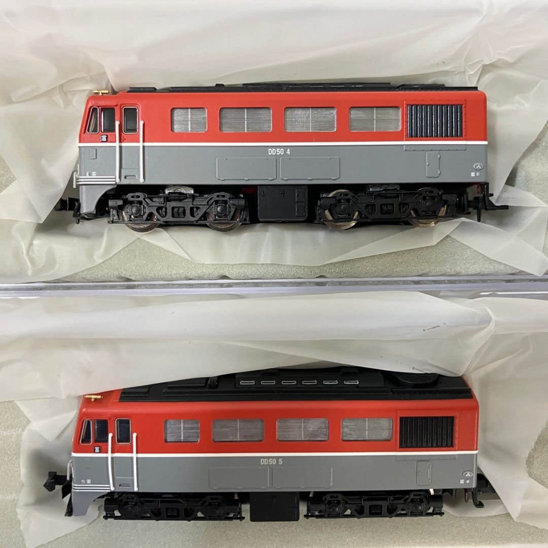 マイクロエース A 8907 国鉄 DD 50 4 5 2次型 標準色 富山機関区 2両セット 鉄道模型 N