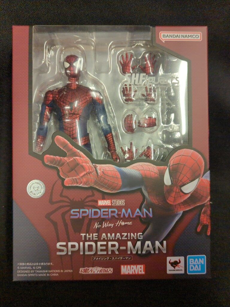 BANDAI SPIRITS S.H.Figuarts アメイジング・スパイダーマン 仕様変更