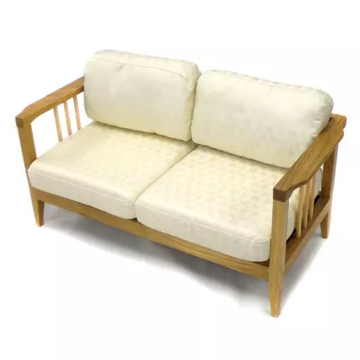 ドール DD SD用 ウッドフレームソファ フラワージャガード ドルフィーファニチャー ホームタウンドルパ京都16＆アフター