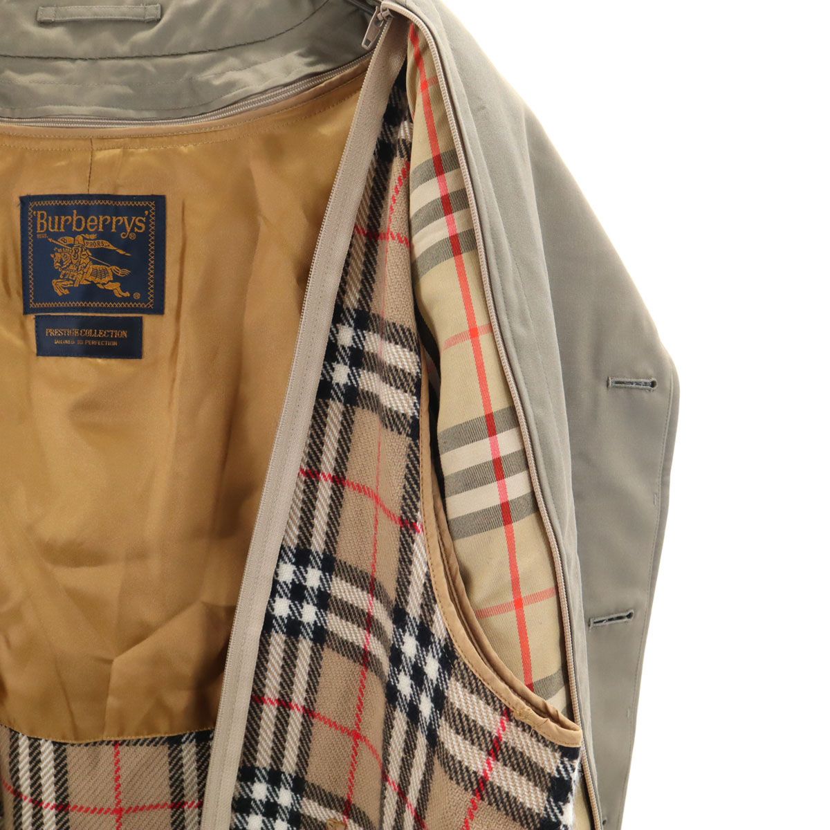 Burberrys バーバリーズ 90s 日本製 シルクブレンド オールド ステン
