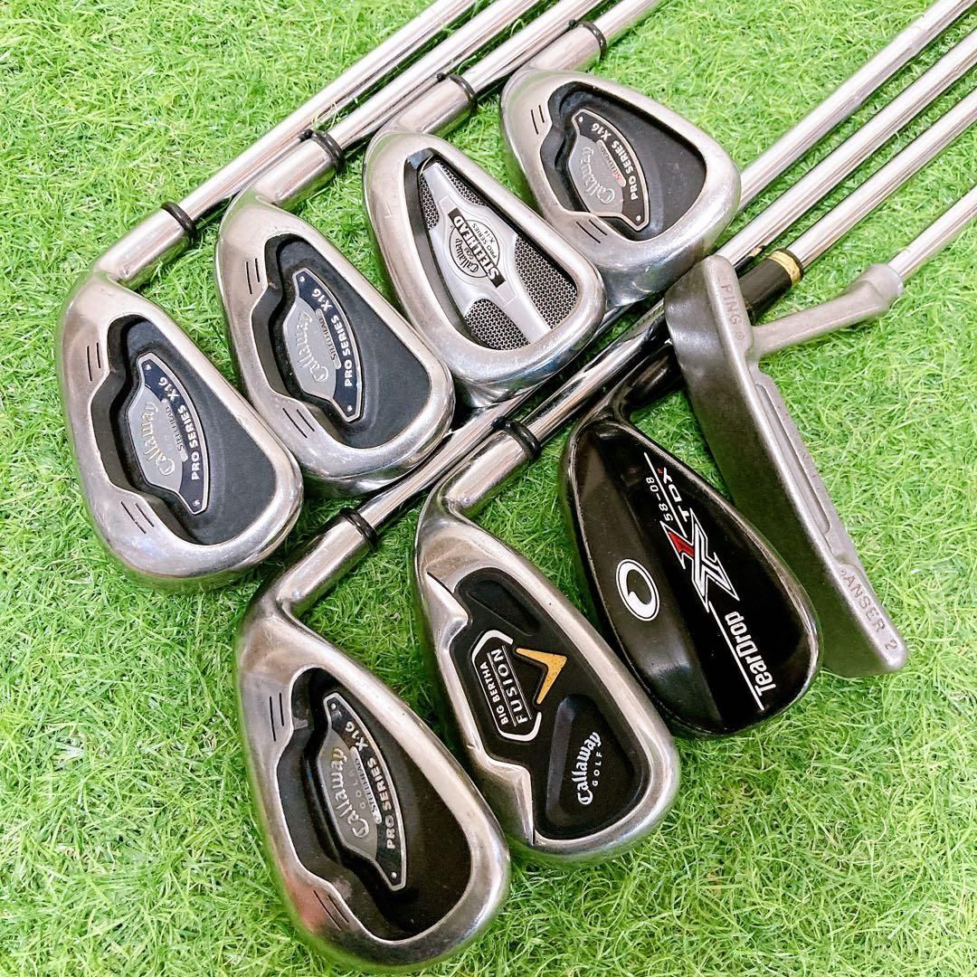M2 キャロウェイ　初心者オススメ　ゴルフ　クラブセット　メンズ　12本 M2.キャロウェイ 初心者オススメ ゴルフクラブ メンズセット 右利き