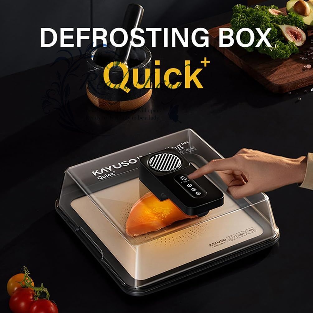 電気解凍ボード 4 2 Lミートデフロストトレイ スマートタイミング付きのデフロストボード 2000 mAhバッテリー デフロストプレートボックス フローズンフードの高速解凍機 ホームキッチンブラック用 white