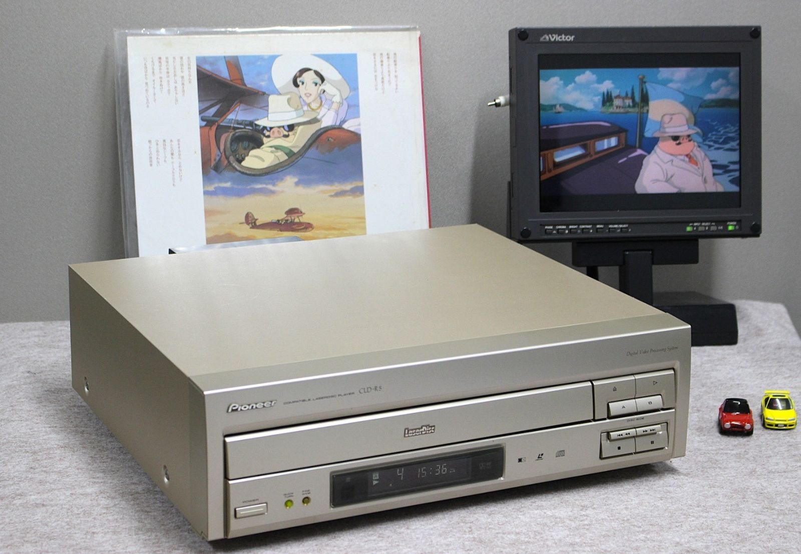 Pioneer CLD-R5レーザーディスクプレーヤー Pioneer CD/LDプレーヤー CLD-R5 【中古整備品】 : サンクス電機