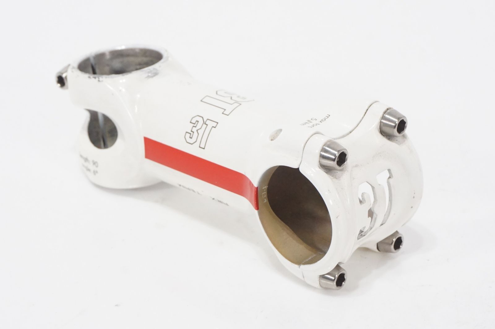 3T 「スリーティー」 ARX TEAM WHITE SERIES φ31.8 90mm ステム 