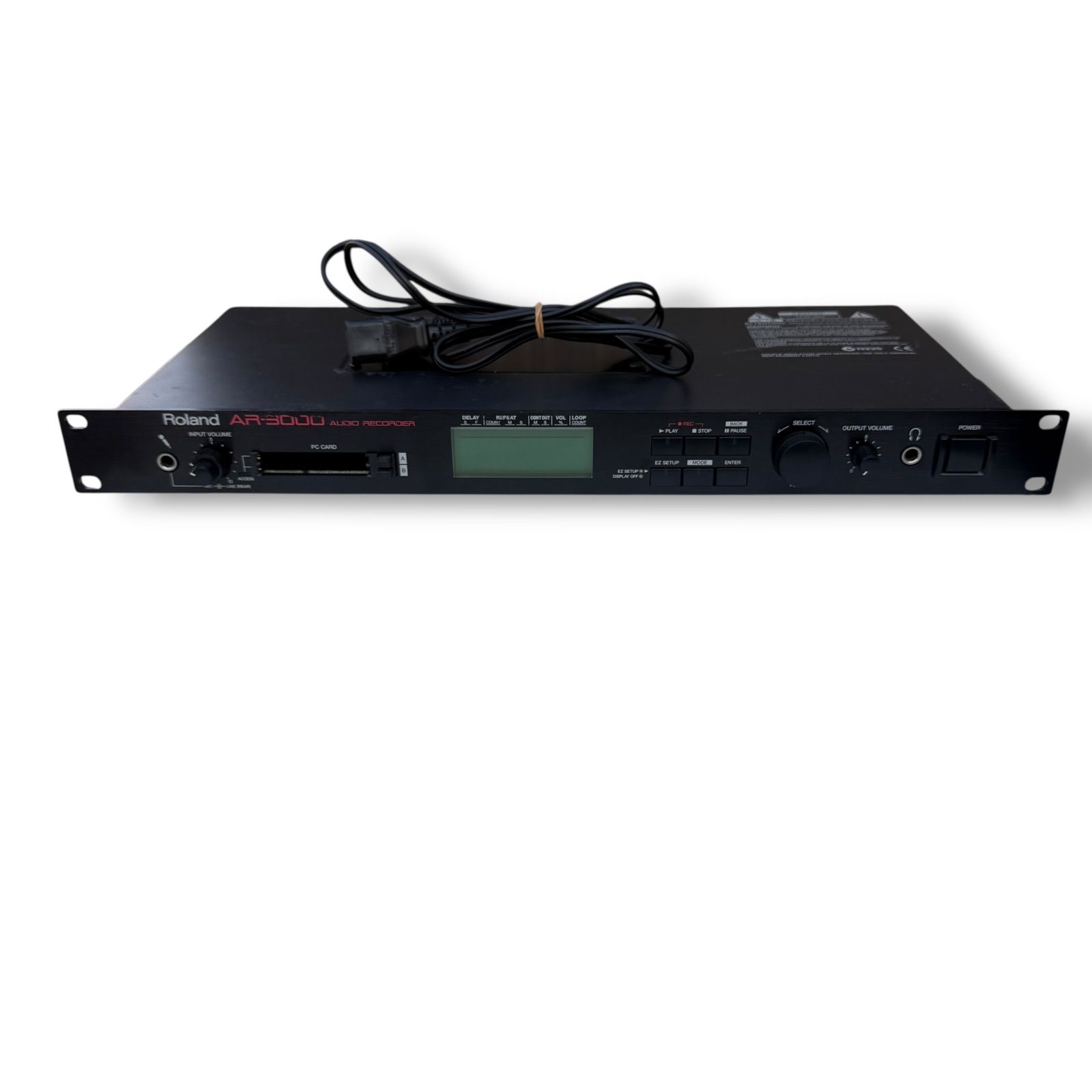 動作品 Roland AR-3000 Audio Recorder MADE in JAPAN|ローランド オーディオレコーダー