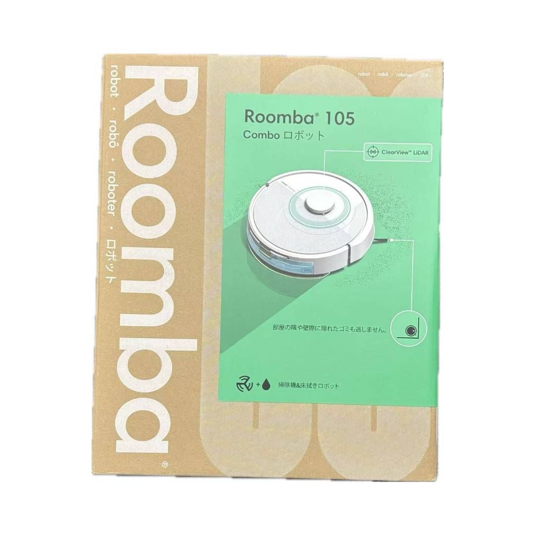 ルンバ105 コンボ Y 311260 ホワイト ロボット掃除機