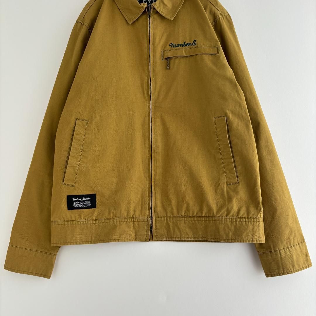 デザインジャケット シングル ブルゾン ボーリング ライダース 刺繍